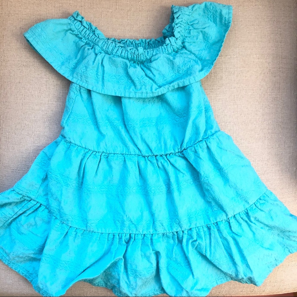 Genuine kids® from oshkosh off shoulder dress 18M